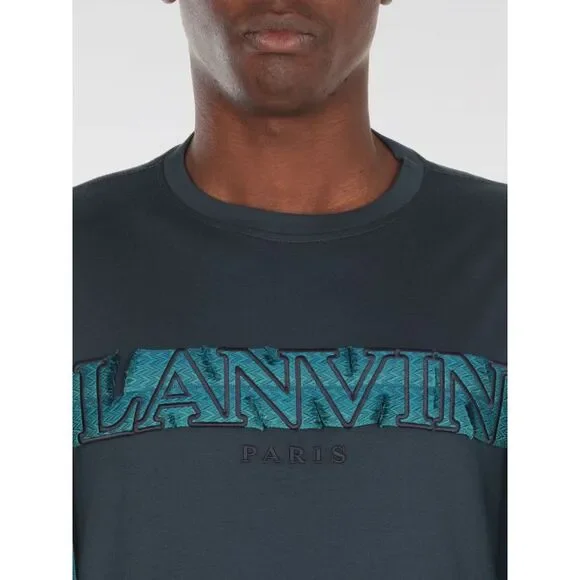 Lanvin T-Shirt Men Blue
